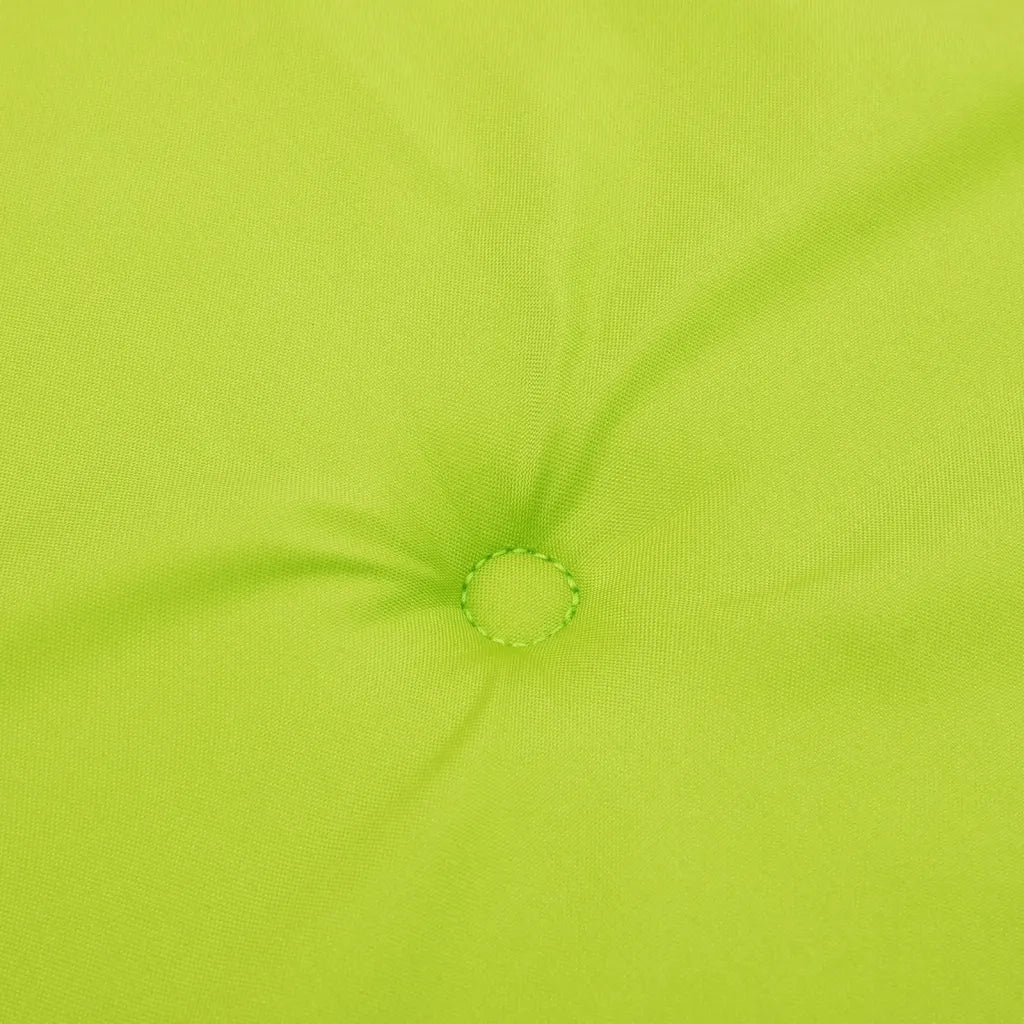 Cuscini per Sedia 6 pz Verde Intenso 100x50x3 cm Tessuto Oxford 314148