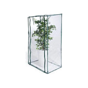 Vigor 7972720 Serra da Balcone in PVC Senza Ripiani Struttura in Acciaio Verniciato 95x70x190h cm colore Nero
