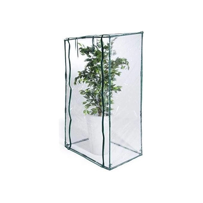 Vigor 7972720 Serra da Balcone in PVC Senza Ripiani Struttura in Acciaio Verniciato 95x70x190h cm colore Nero