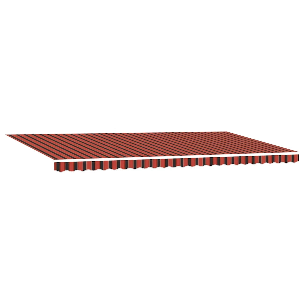 Tettuccio Elettrico Retrattile arancione e marrone 600 × 300 cm 3331591