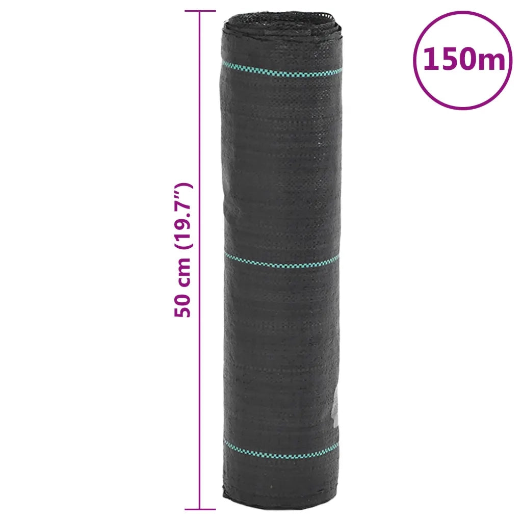 Membrana Antierbacce Nera 0,5x150 m in PP 4005176