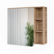 Vicco Mobile a specchio Sonoma/blu 80 x 75 cm con specchio