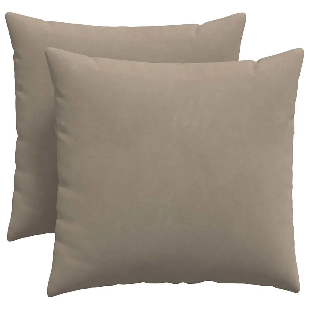 Cuscini da Divano 2 pz-Set di 2 Cuscini per Sofa Talpa 50 x 50 cm Tessuto 137628