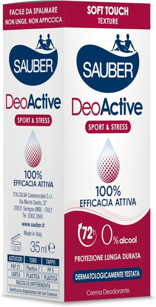 SAUBER DEODORANTE CREMA CORPO DEOCTIVE 35ML