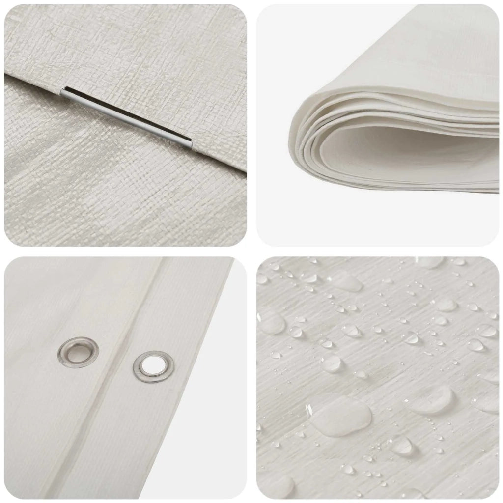 Telo con Occhielli Bianco 2 x 3 m 180 gsm PE 42039399