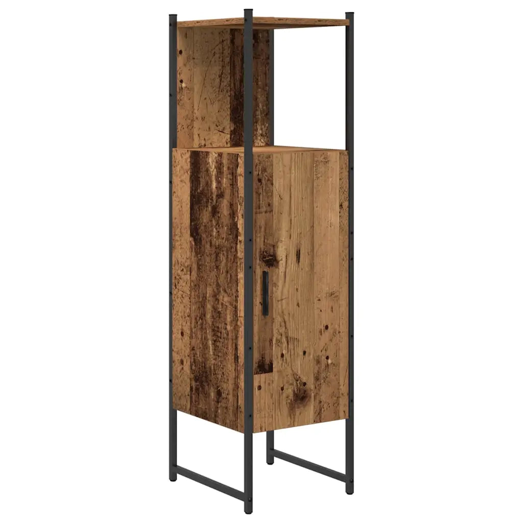 Set di mobili per il bagno 4 pcs Marrone 33 x 33 x 185.5 cm 3334409