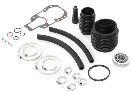 Set di riparazione specchio in acciaio inossidabile marino - kit di aspirazione - installazione facile - componente di ricambio - adatto per Mercruiser Alpha One Gen 1 1977-1990 - lunga durata