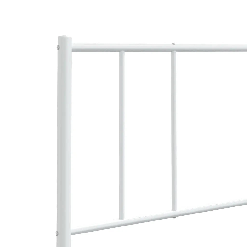 Testiera di Ricambio in Metallo Bianco 200 cm 352567