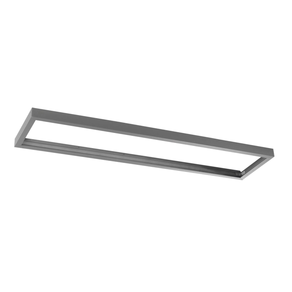 STRUTTURA GRIGIA PER PANNELLO LED 119,8X29,8X4,5CM