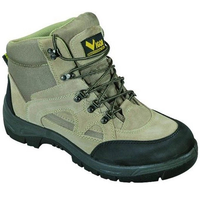 Vigor Blinky Scarpe Antinfortunistiche Trekking Alte S1P EN20345 Puntale Acciaio Suola Antiperforazione Antistatica N. 40 colore Verde