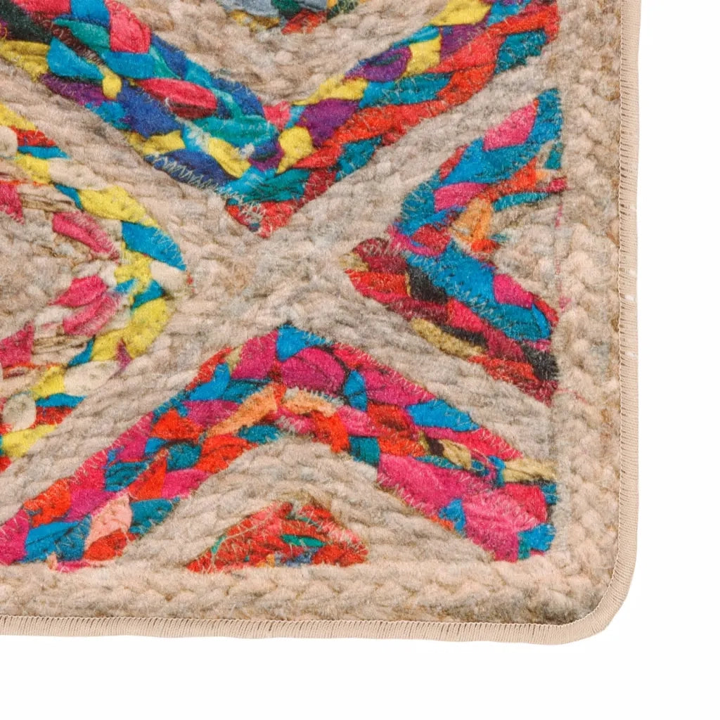 Tappeto Lavabile Multicolore 160x230 cm 136588