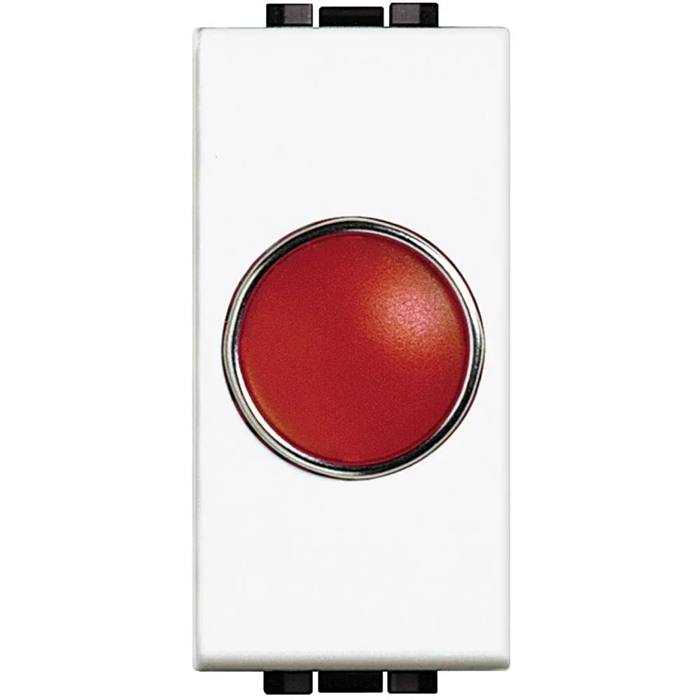 Bticino LivingLight portalampada spia rosso N4371R
