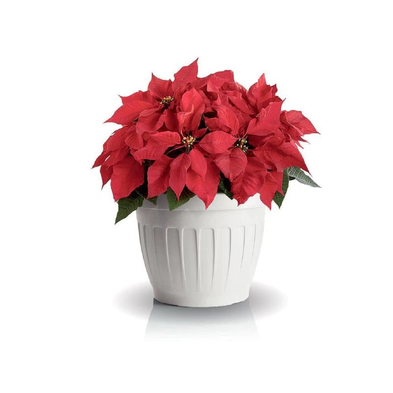 VASO TONDO ø 40 x h.30 Lt. 23 - bianco  - BAMA
