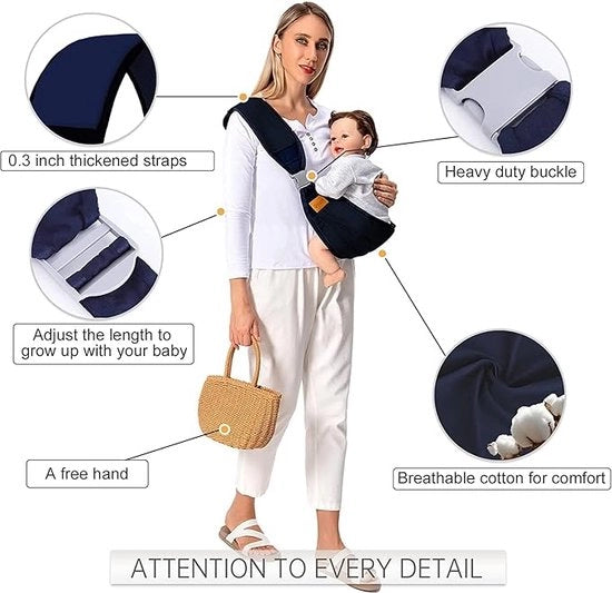 Borsa per bambino trasportabile fino a 18 kg