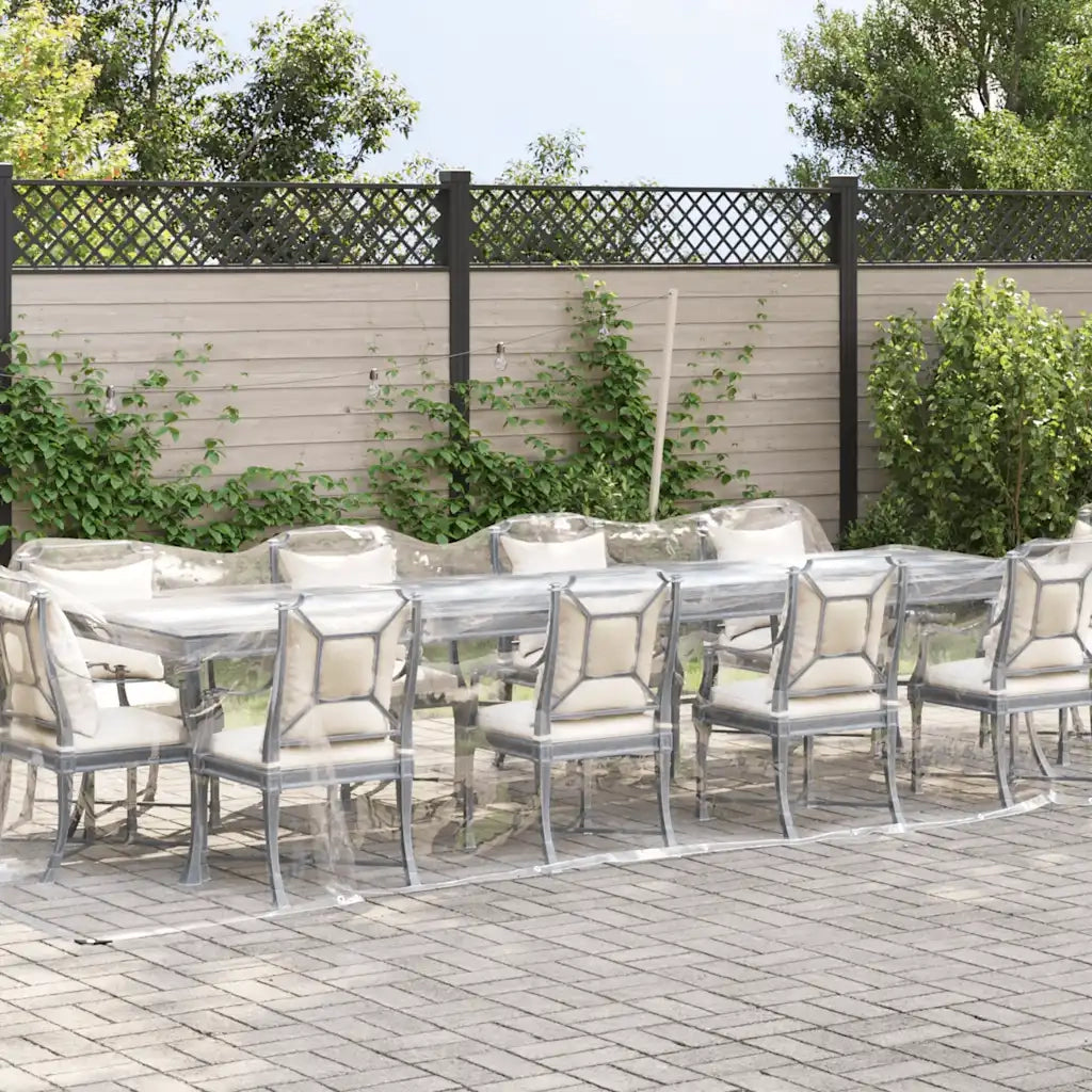 Telone Trasparente con Occhielli 3x10 m in PVC 4018604