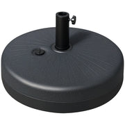 Base per Ombrellone da Giardino ¨C Minimal ¨C Nero ?51x30,5 cm 22 kg