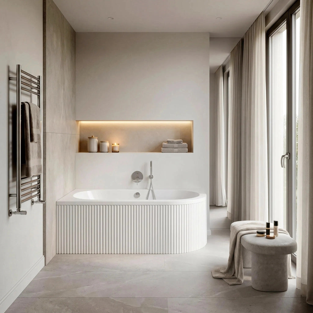Vasca Bagno Rea Orion Stripe Left 150cm