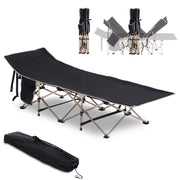 Letto da campeggio pieghevole ¨C Minimal ¨C Nero 190x68x52