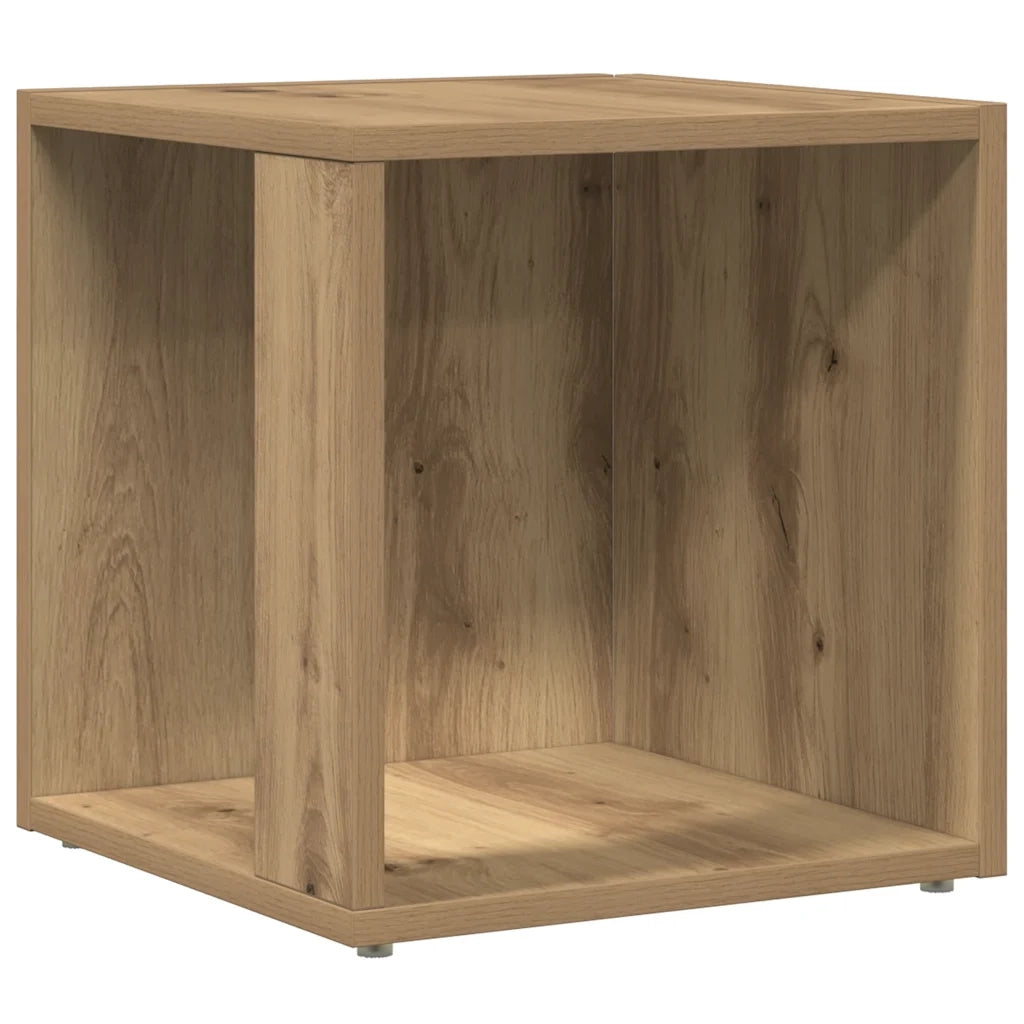 Tavolino da Salotto Rovere Artigianale 33x33x34cm in Truciolato 856717