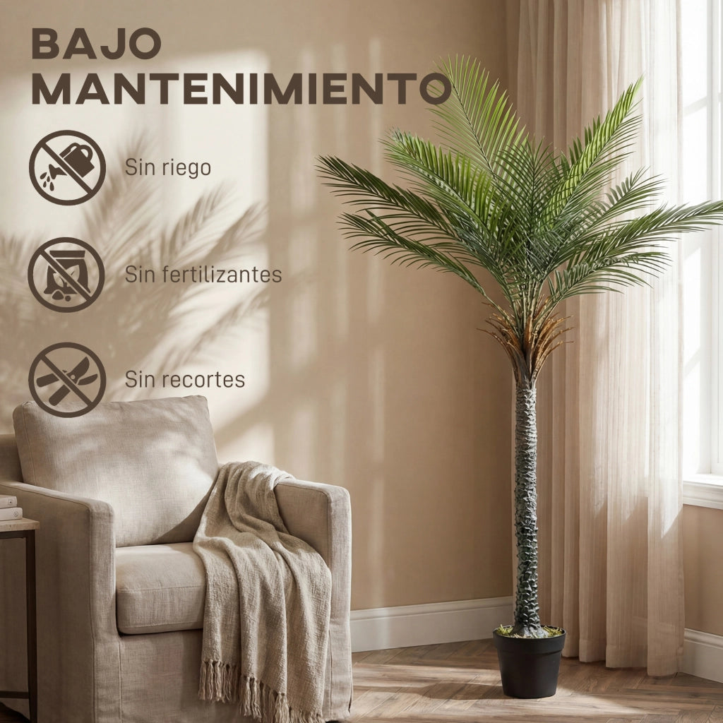 Palma Artificiale Decorativa ¨C zephmum ¨C Verde 180 cm