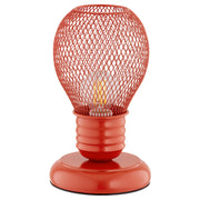 Lampada notte bimbi rossa a bulbo E14 10W PIKOLO Alfa