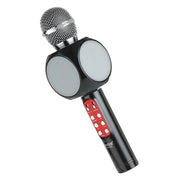 Trade Shop - Microfono Portatile Wireless Con Bluetooth Karaoke Cassa Integrata Ws-1816 -