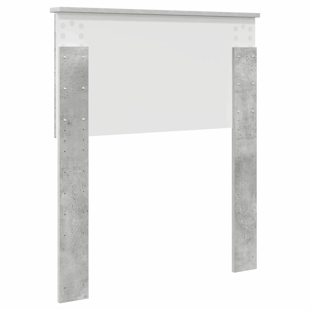 Testiera | Testata Grigio cemento Legno multistrato