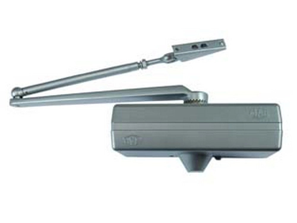 1pz chiudiporta aerei con arresto serie 564 - 564 argento (me640900h) cod:ferx.fer172516