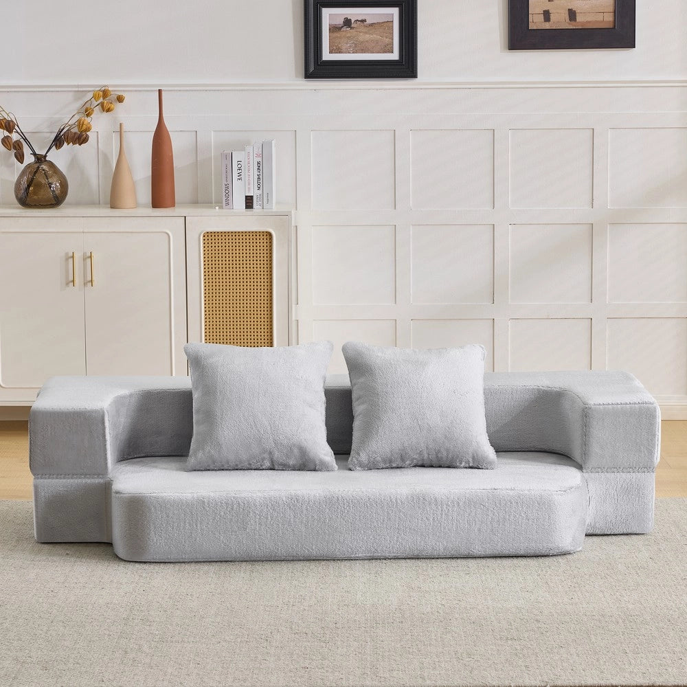 Divano Letto Trasformabile ¨C Xylo ¨C Grigio Chiaro