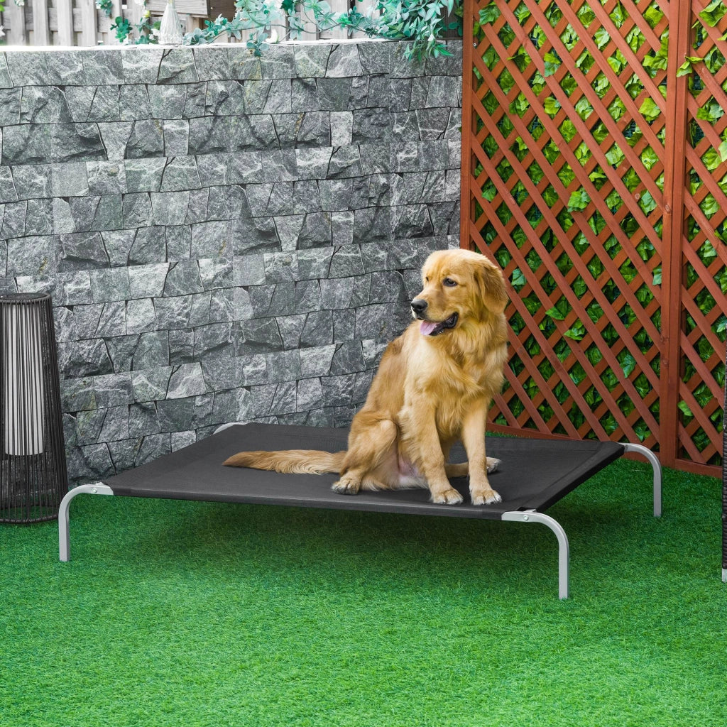 Cuccia per Cani e Gatti XXL ¨C zephmum ¨C Nero 130x90x20 cm