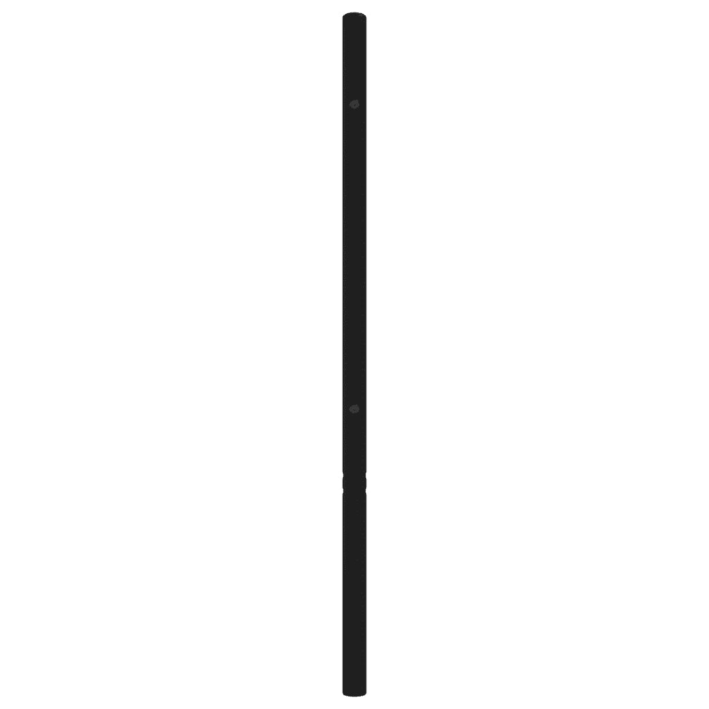 Testiera di Ricambio in Metallo Nero 200 cm 352357