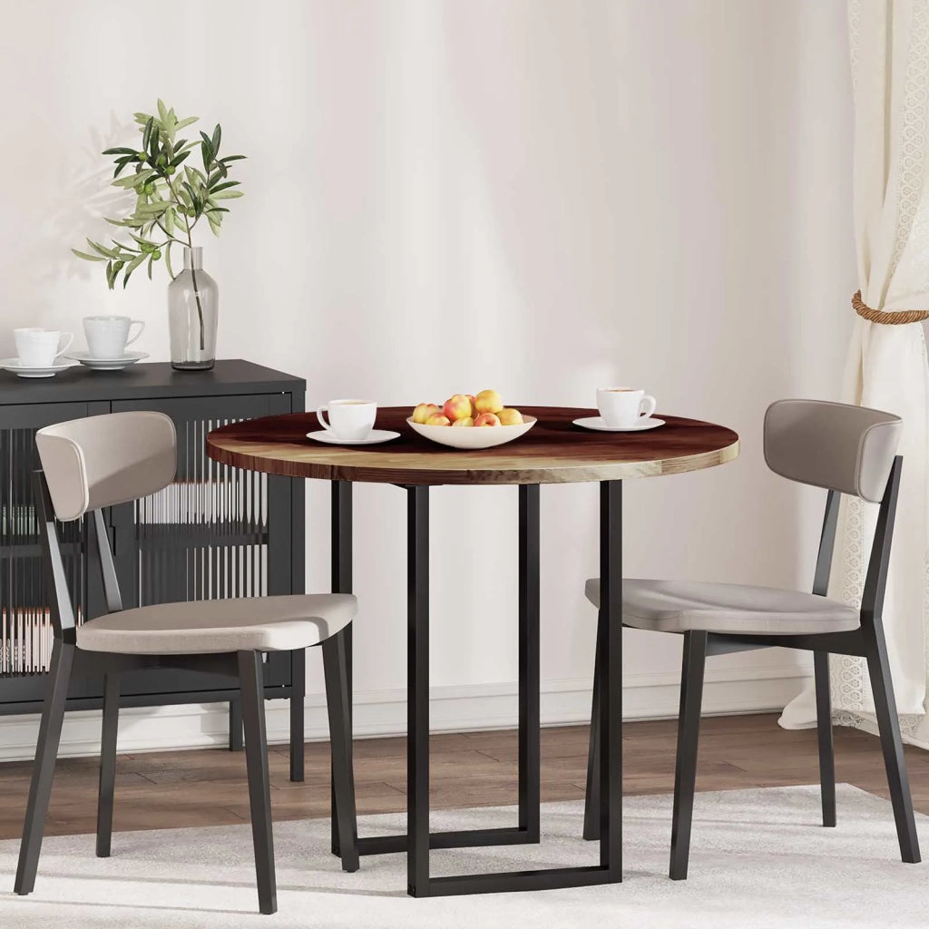 Piano del tavolo Marrone Scuro Ø 90 x 2,5 cm