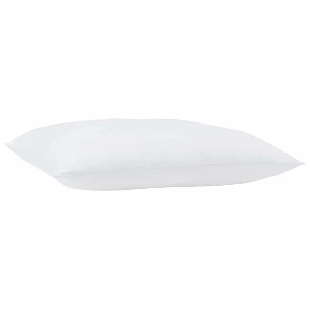Cuscino 2 pcs Bianco 90 x 70 x 40 cm Cotone e Poliestere 42007811