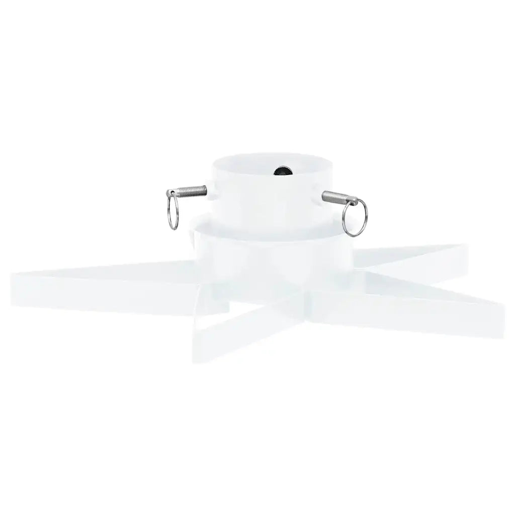 Base per Albero di Natale Bianca 47x47x13,5 cm cod mxl 64790