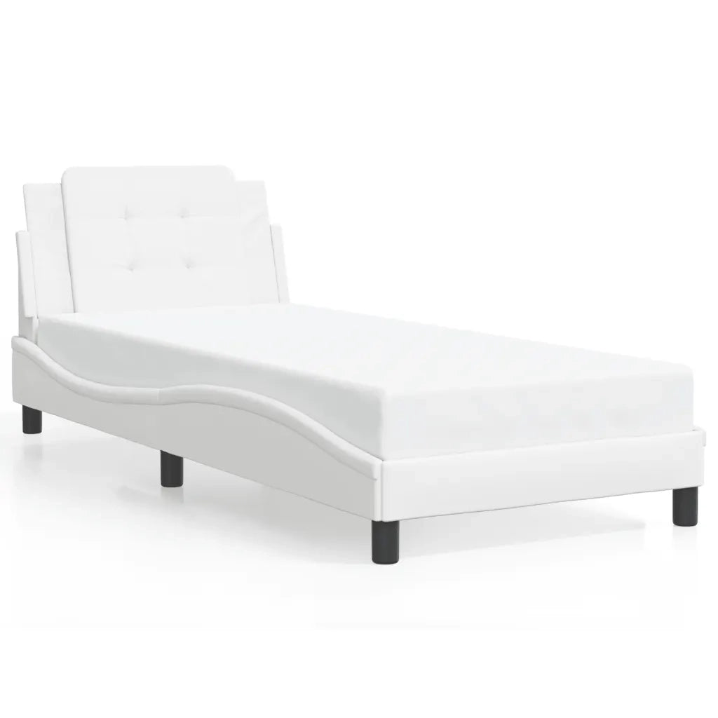 Giroletto con LED senza Materasso Zadar Bianco 80x200 cm 3214069