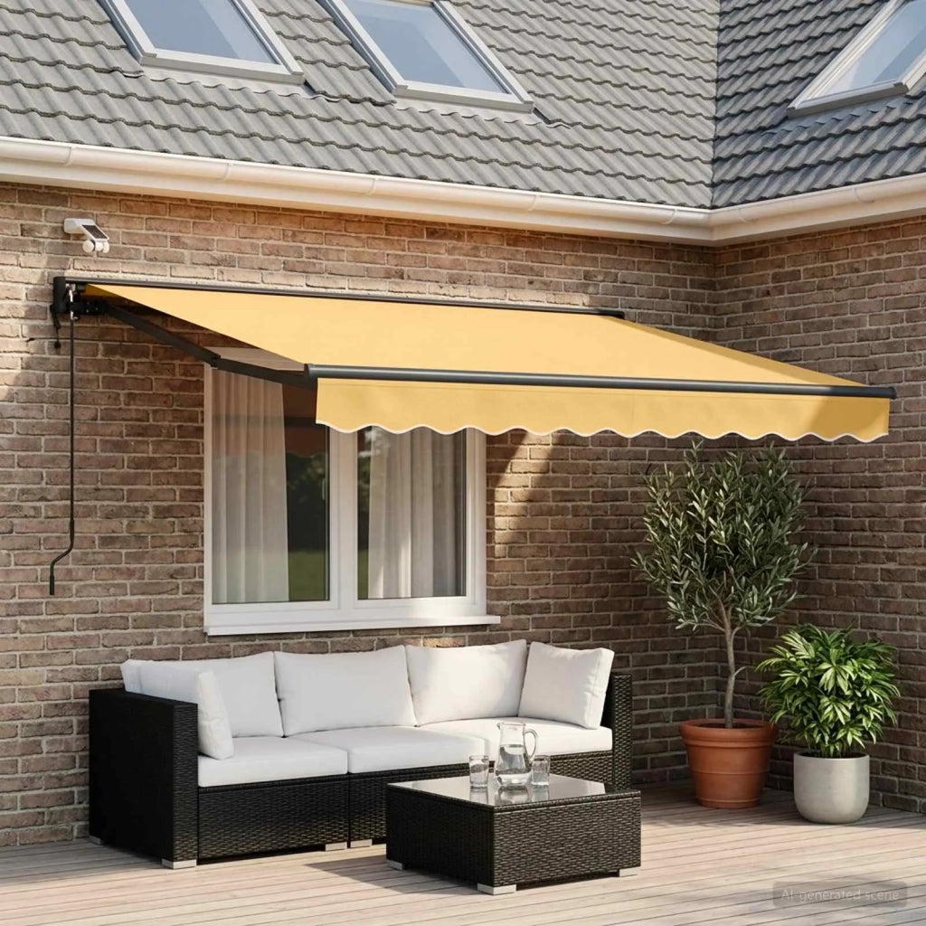 Tettuccio Elettrico Retrattile Sabbia 3 x 2,5 m 3425920