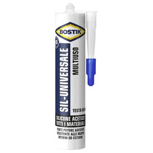 BOSTIK SIL-UNIVERSALE 280 ML TESTA DI MORO CART- 12,0 pz