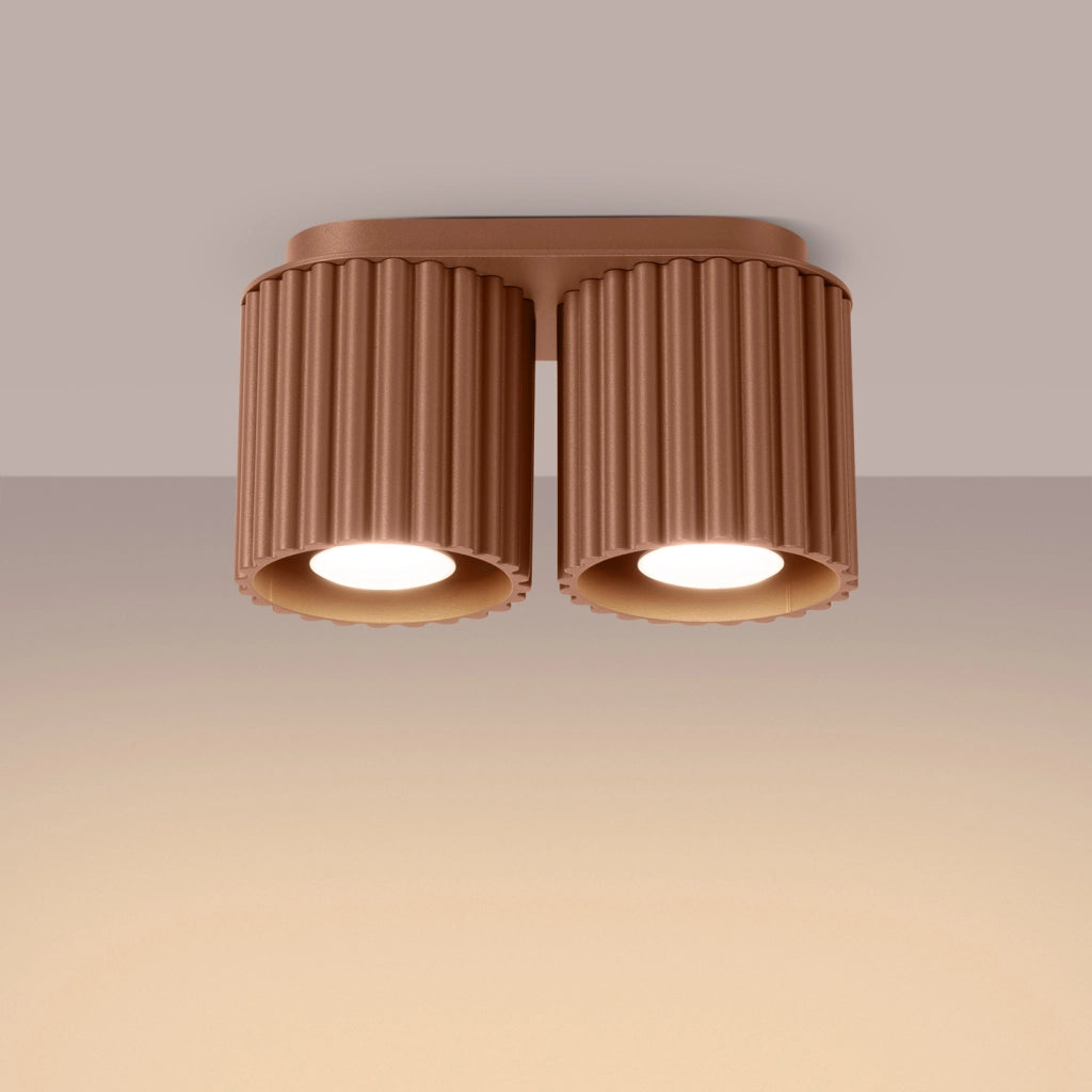 Lampada da soffitto AURA 2 moka GU10