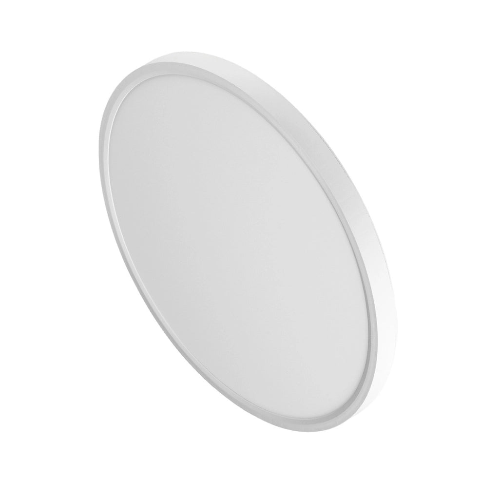 Plafoniera moderna bianca tonda 48cm LED 40W CCT