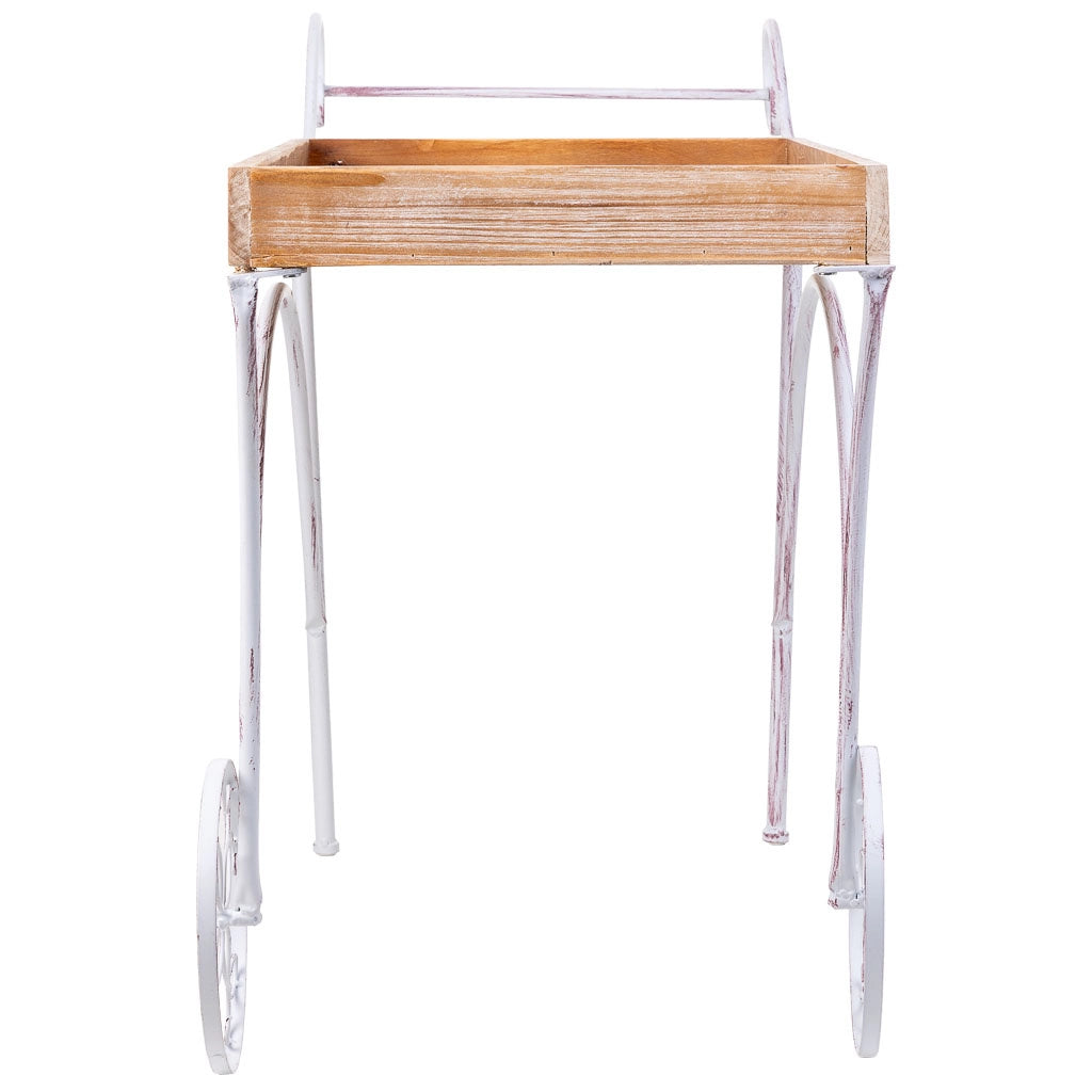 Carrello espositivo grigio 94x44x67