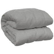 Coperta Ponderata Grigia 152x203 cm 7 kg Tessuto