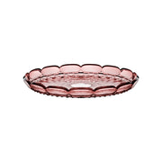 Vassoio tondo grande Ø36x4,4 cm malva