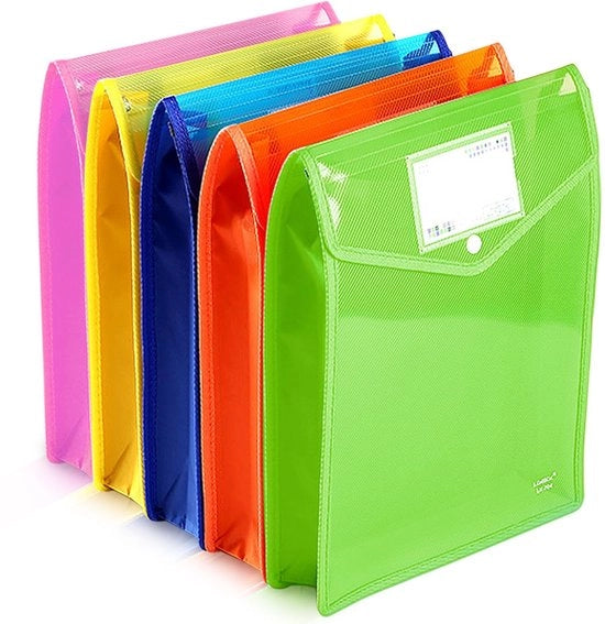 Documentario A4 - 5 pezzi plastico - Cartelloni di raccolta