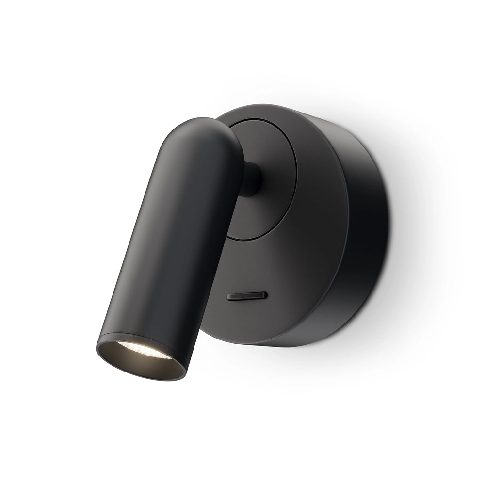 Maytoni Mirax applique nera LED 3W 3000K con switch