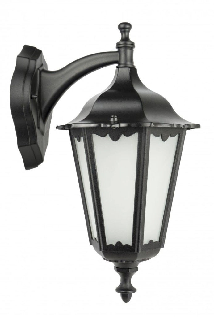 Applique esterna Retro nera E27 IP43 SU-MA K3012/1/D
