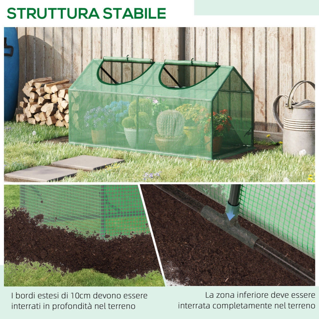 Serra da Giardino ¨C Minimal ¨C Verde 120x60x60cm