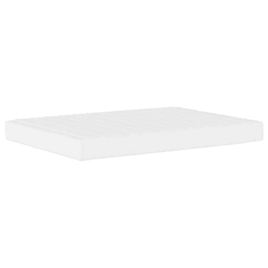 Materasso in Schiuma-Materasso per Letto Bianco 120x220 cm Durezza H2 H3