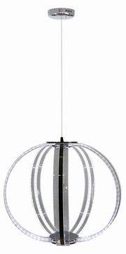Lampadario LED 6 luci Candellux Cansas 31-43955 cromo