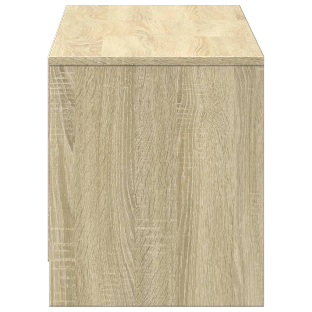 Mobile TV con LED-Credenza per TV Rovere Sonoma 140 x 34 x 40 cm