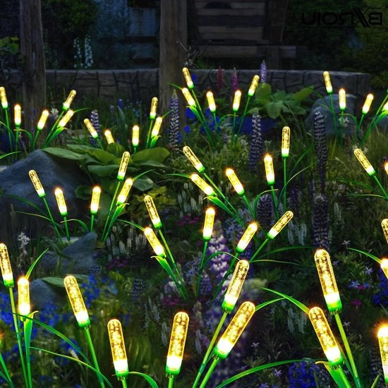 Lampade da giardino a LED oscillanti per esterno (bianco caldo 2 pezzi)